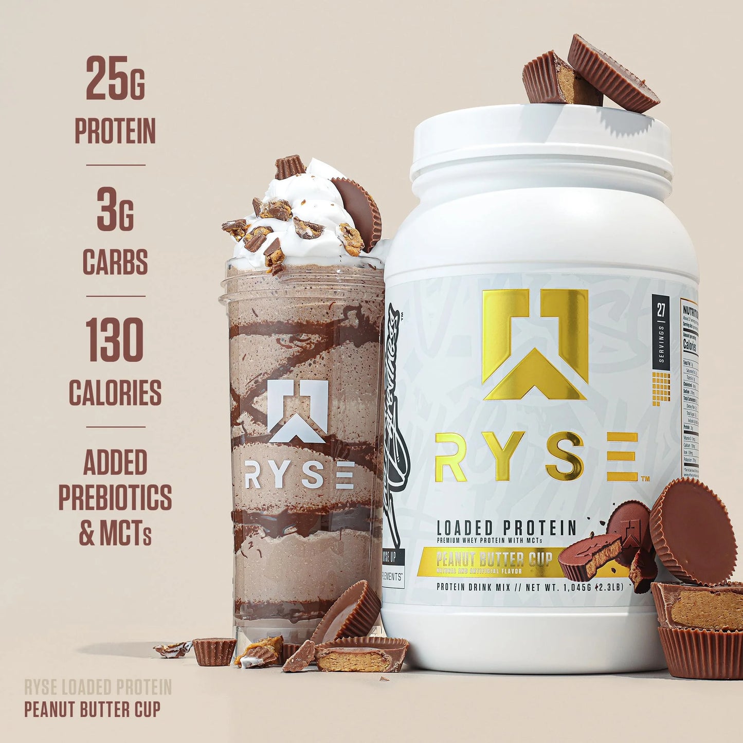 Loaded Protein Powder - Peanut Butter Cup - 27 Servings
