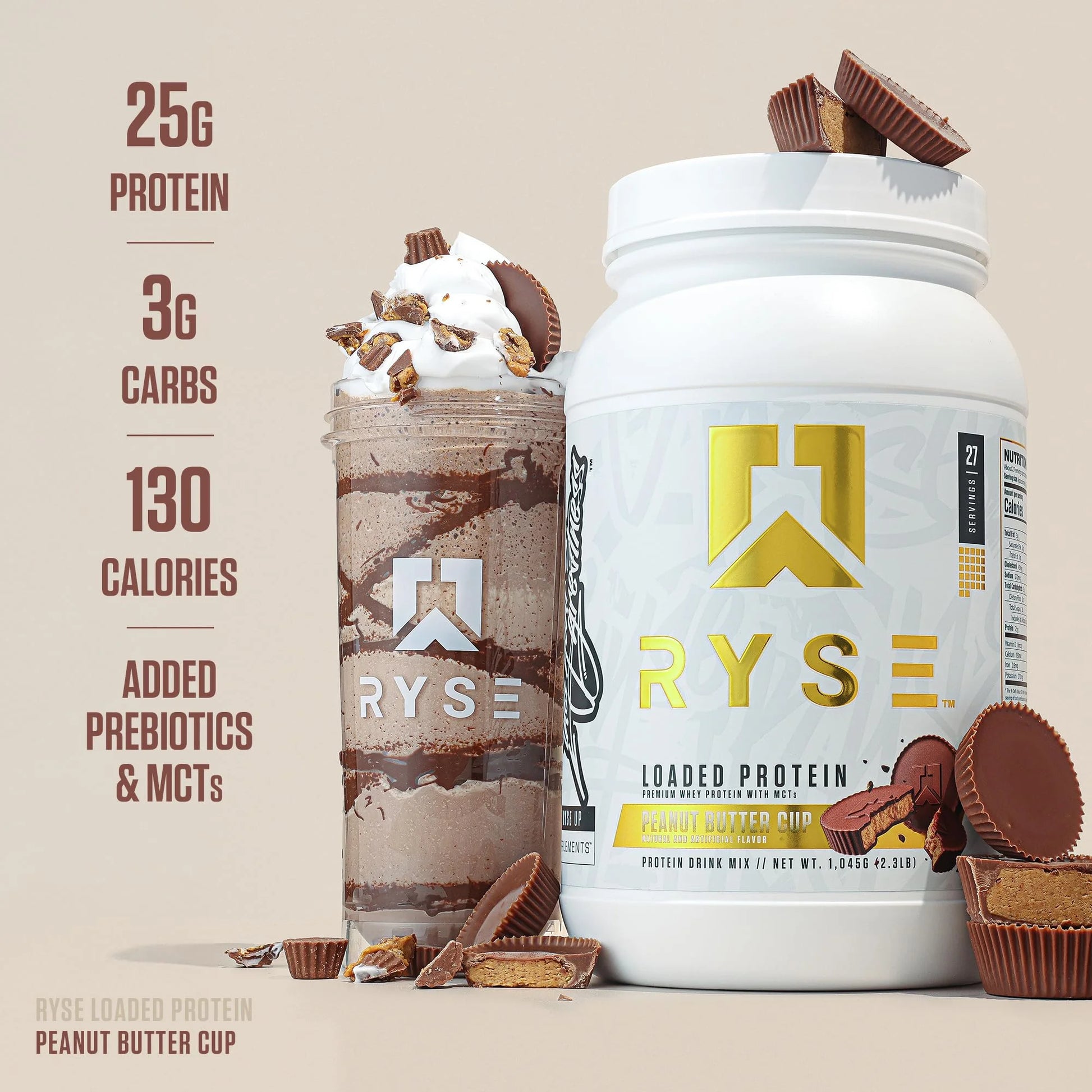 Loaded Protein Powder - Peanut Butter Cup - 27 Servings