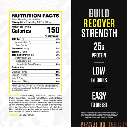 Loaded Protein Powder - Peanut Butter Cup - 27 Servings